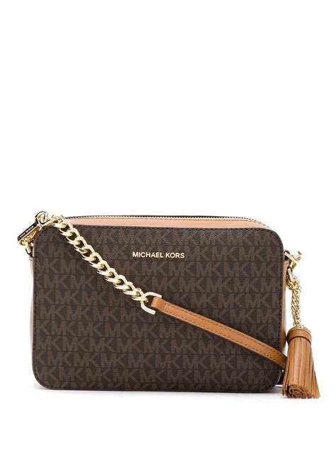 Michael Kors Bolsa transversal, Marrom, One Size 